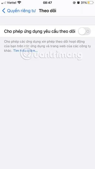 Bagaimana untuk menyekat apl daripada menjejaki aktiviti anda pada iPhone