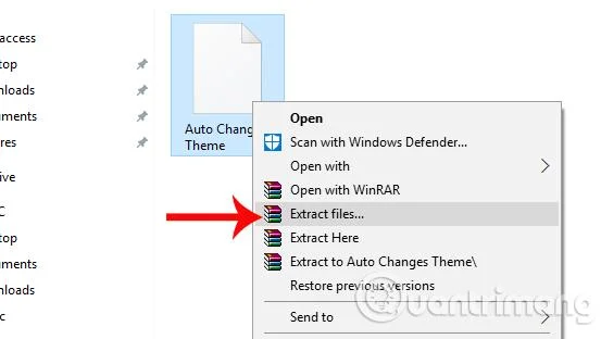Bagaimana untuk menjadikan latar belakang gelap secara automatik pada Windows 10