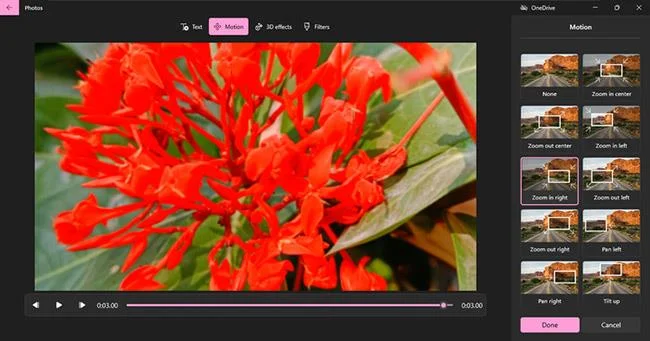 Video's maken met de Foto's-app op Windows 11
