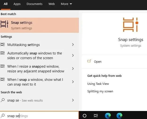 Windows 10'da Windows 11 Snap Layout nasıl kullanılır?