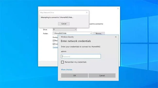 Bagaimana untuk memetakan pemacu rangkaian dalam Windows 10