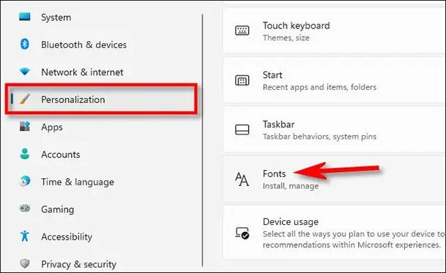 Windows 11'de yazı tipleri nasıl yüklenir (ve kaldırılır)