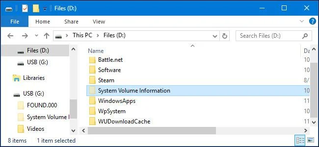 Apakah folder "Maklumat Volume Sistem", dan bolehkah ia dipadamkan?
