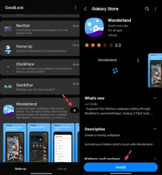 Samsung Galaxy 携帯電話にライブ壁紙をインストールする方法
