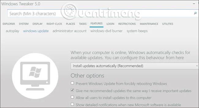 Cara menggunakan Windows Tweaker 5 untuk menyesuaikan Windows
