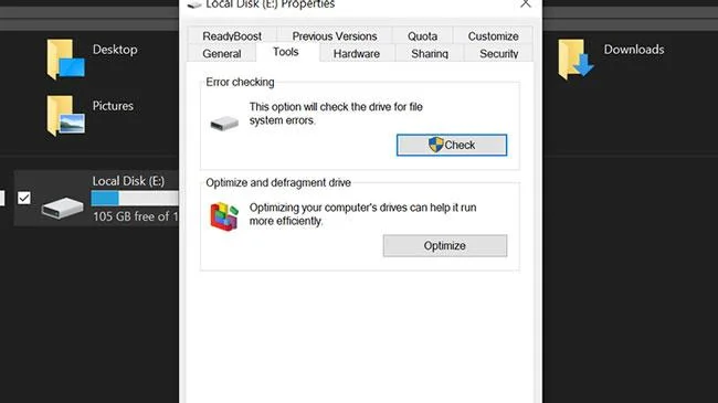 Semak dan betulkan ralat cakera keras dengan arahan chkdsk pada Windows