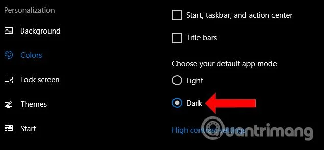 Cara memasang antara muka Mod Gelap untuk mana-mana skrin Windows 10