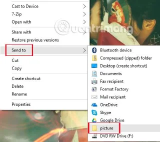 Bagaimana untuk menambah ikon awan pada menu klik kanan Windows 10