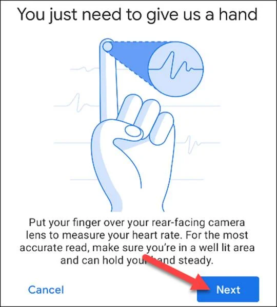 Bagaimana untuk mengukur kadar denyutan jantung pada Android