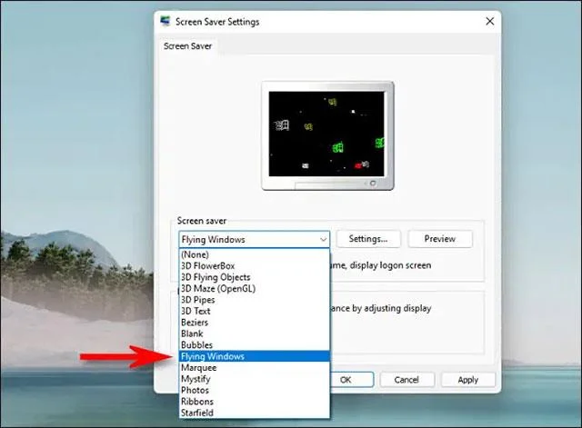 Hoe u screensavers van "klassieke" Windows-versies op Windows 11 installeert en gebruikt