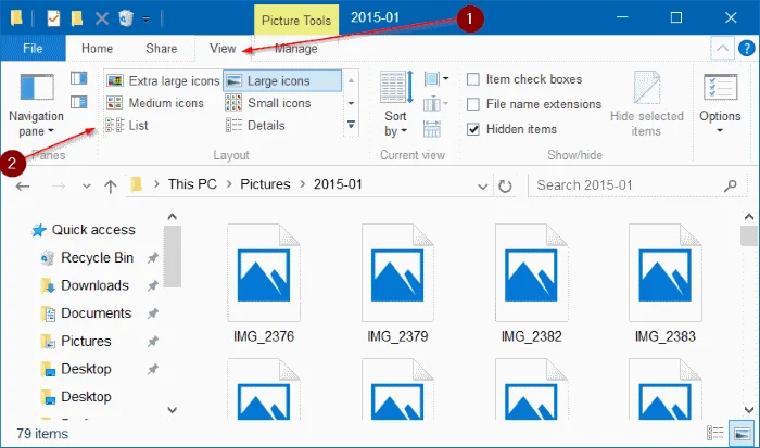 Bagaimana untuk membetulkan ralat imej kecil yang tidak dipaparkan pada File Explorer Windows 10