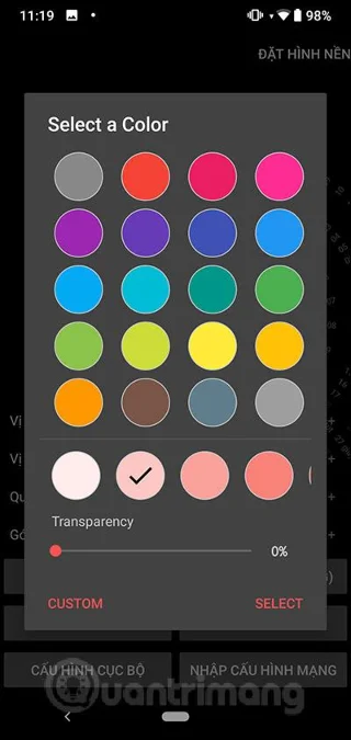 Bagaimana untuk menetapkan kertas dinding jam dinamik untuk Android