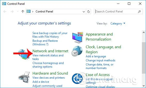 Cara untuk mencari alamat IP Penghala pada Windows 10