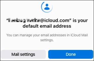 Arahan untuk menyediakan domain e-mel tersuai pada iCloud
