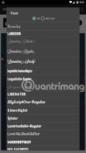 Instrucciones para agregar texto a fotos en teléfonos Android