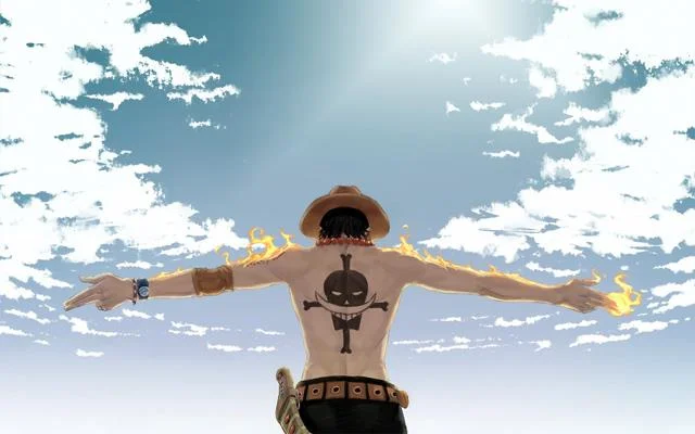 Kertas dinding Luffy untuk komputer