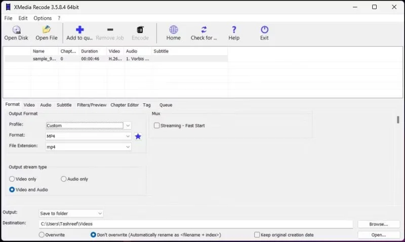 Windows'ta MKV'yi MP4'e dönüştürme