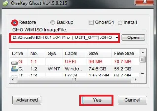 Windows hayalet yazılımı Onekey Ghost hakkında bilgi edinin