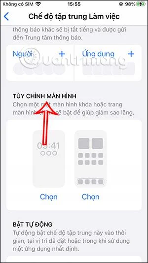 Cómo configurar la pantalla de bloqueo del modo de enfoque en iPhone