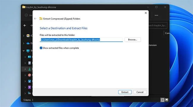 Comment ajouter la corbeille à la barre d'état système de Windows 11