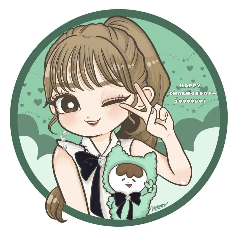 Awatar Chibi, uroczy awatar, piękny awatar Chibi
