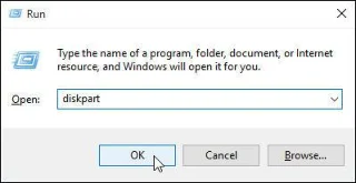 Windowsドライブ上でMBRをGPTに変換します