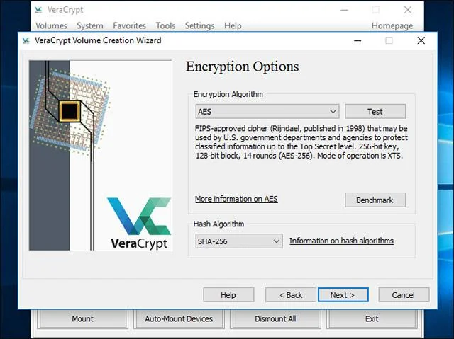 Bagaimana untuk menyulitkan pemacu sistem Windows dengan VeraCrypt