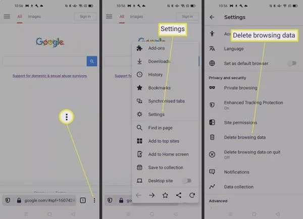 Bagaimana untuk mendayakan kuki pada telefon Android