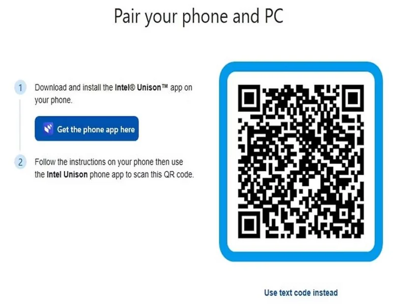 Android- en iOS-apparaten synchroniseren met een Windows 11-pc met behulp van de Intel Unison-app