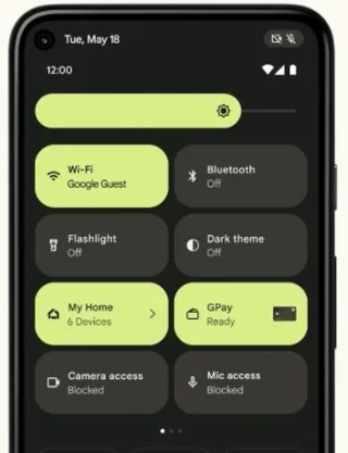 Android 12: Melancarkan beta 5 dengan siri ciri baharu