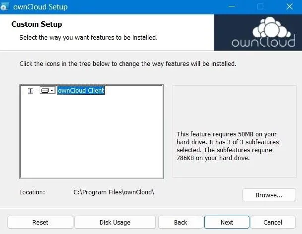 Windows'ta ownCloud nasıl kurulur