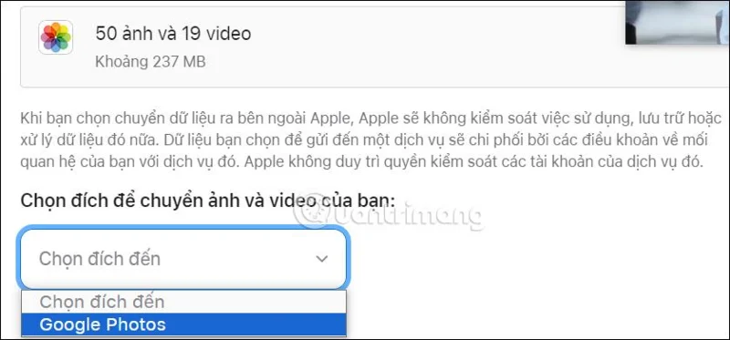 Bagaimana untuk memindahkan foto dari Foto iCloud ke Foto Google