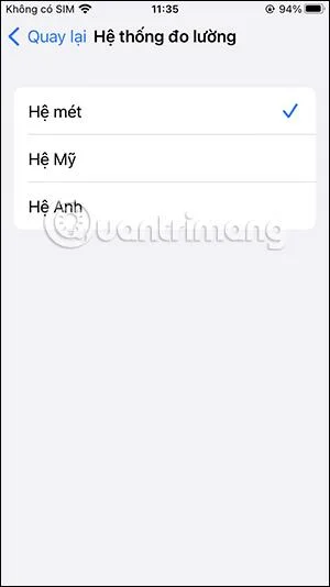 Cara menukar unit ukuran pada Peta Apple