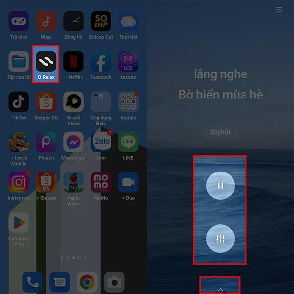 Arahan untuk menghidupkan bunyi latar belakang pada telefon OPPO