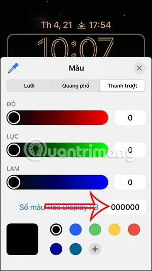 Arahan untuk menukar gaya jam skrin kunci iPhone