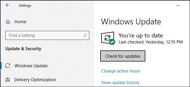 Microsoft, Güncelleştirmeleri Denetle'ye tıklamanın yeni Windows 10 güncelleştirmesini kararsız hale getireceği konusunda uyarıyor