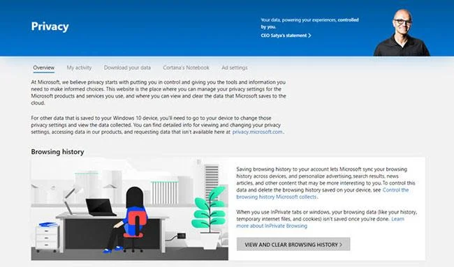 Windows 10 でアクティビティ履歴を表示および削除する方法