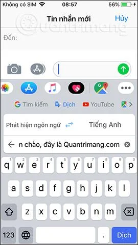 Cara menterjemah mesej pada aplikasi papan kekunci Gboard