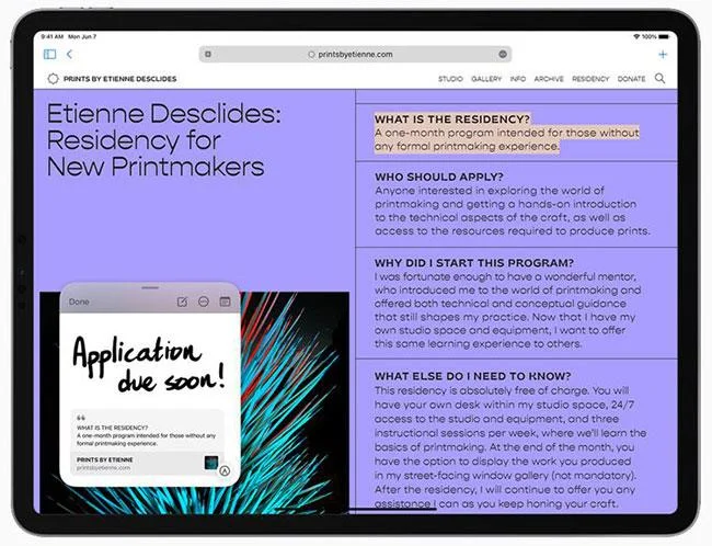 Perkara baharu dalam apl Nota dan Peringatan pada iOS 15