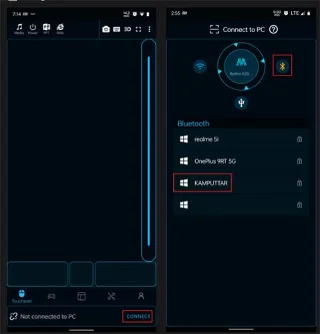 Cara menggunakan telefon Android sebagai pad permainan untuk bermain permainan pada PC