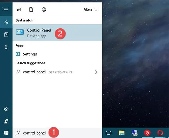 Bagaimana untuk membuka Panel Kawalan pada Windows 10, 8.1, 7