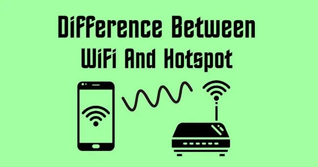 Perbezaan antara WiFi dan Hotspot