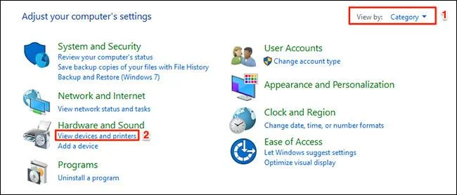 Test sayfası nasıl yazdırılır, yazıcıyı Windows 10'da test edin
