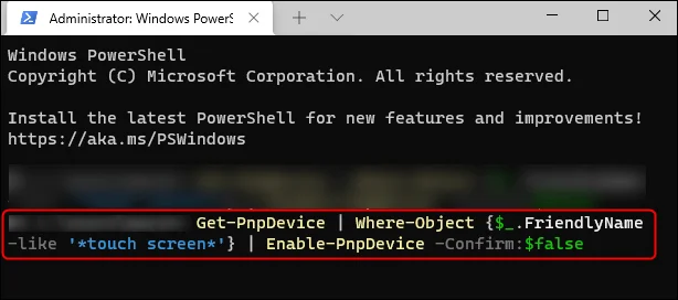 Hoe het touchscreen uit te schakelen in Windows 11