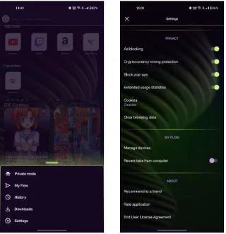Cómo acelerar Opera GX en Android