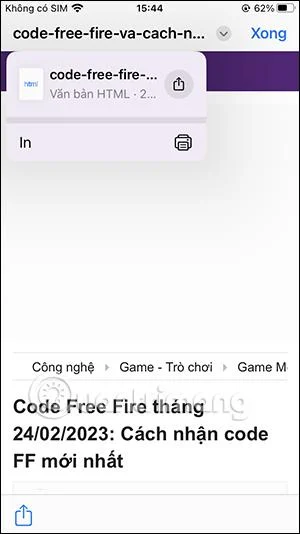 Bagaimana untuk memuat turun halaman web pada iPhone sebagai HTML