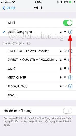 Cómo eliminar Wifi conectado en el teléfono