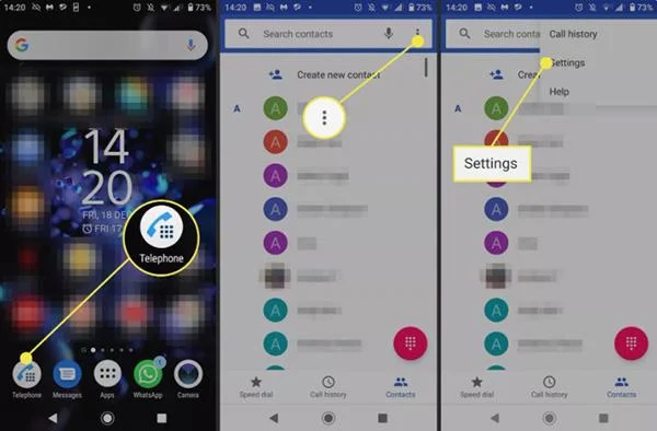 Cómo ocultar el número de teléfono al llamar en Android