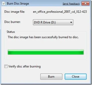 Bagaimana untuk membakar fail imej ISO ke CD dan DVD