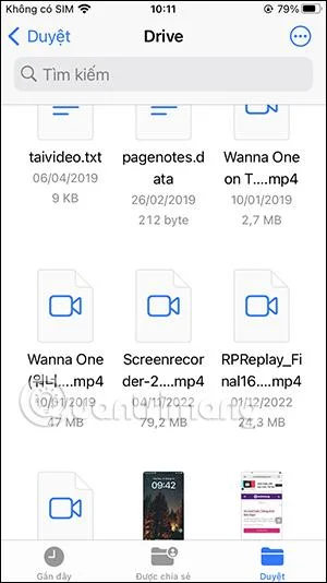 Bagaimana untuk memuat turun fail Google Drive ke iPhone